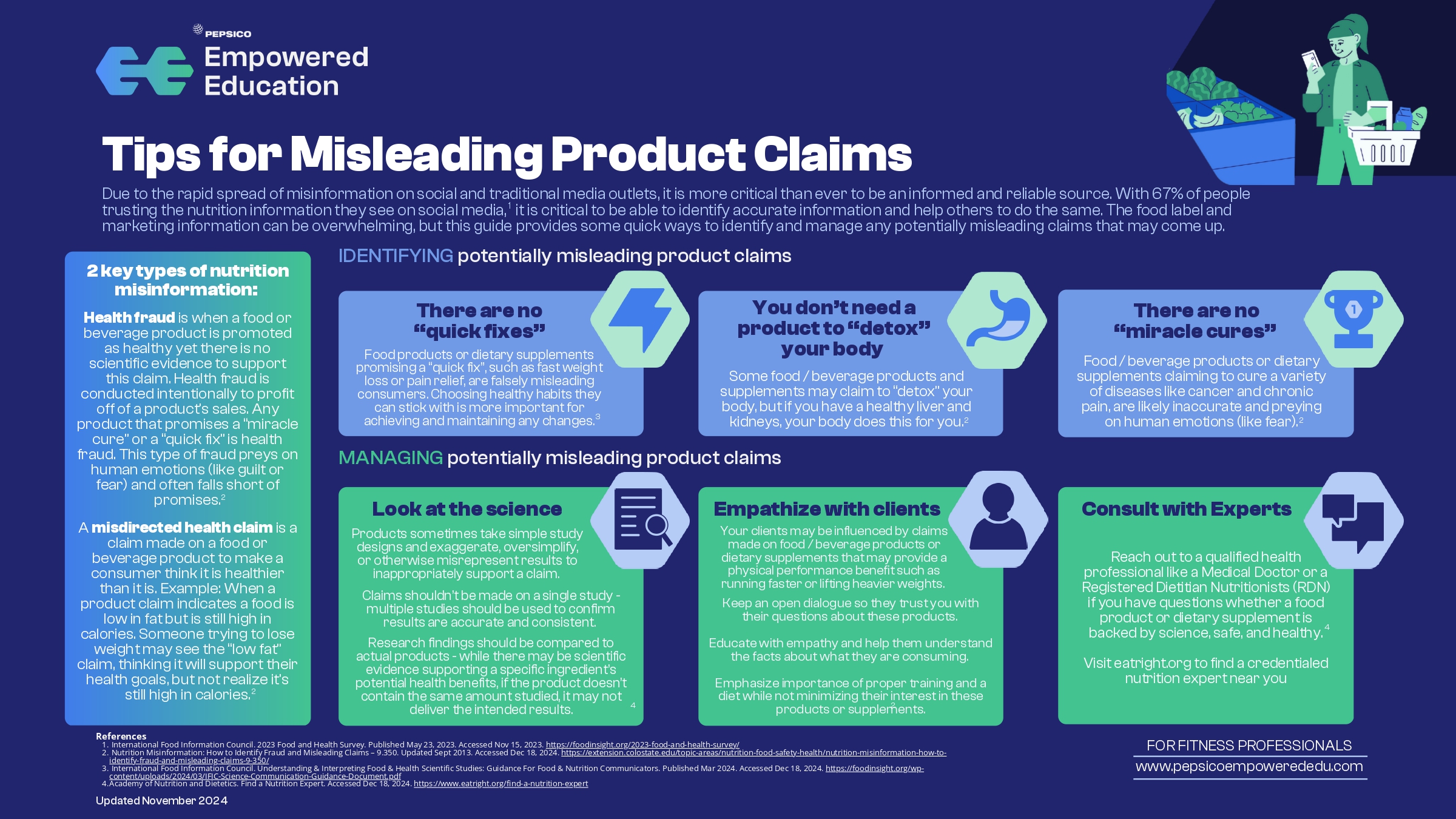 Tips for misleading product claims